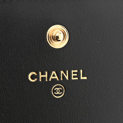 Chanel Caviar Chevron Quilted Boy Flap Waist Belt Bag Black 5 of 10