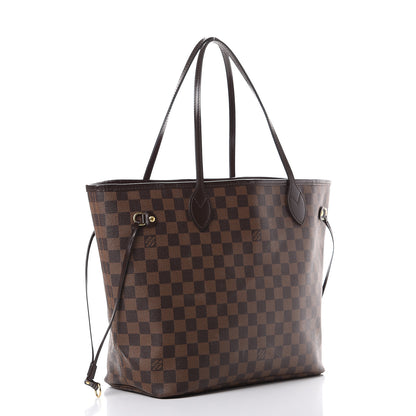 Louis Vuitton Damier Ebene Neverfull MM 2 of 12