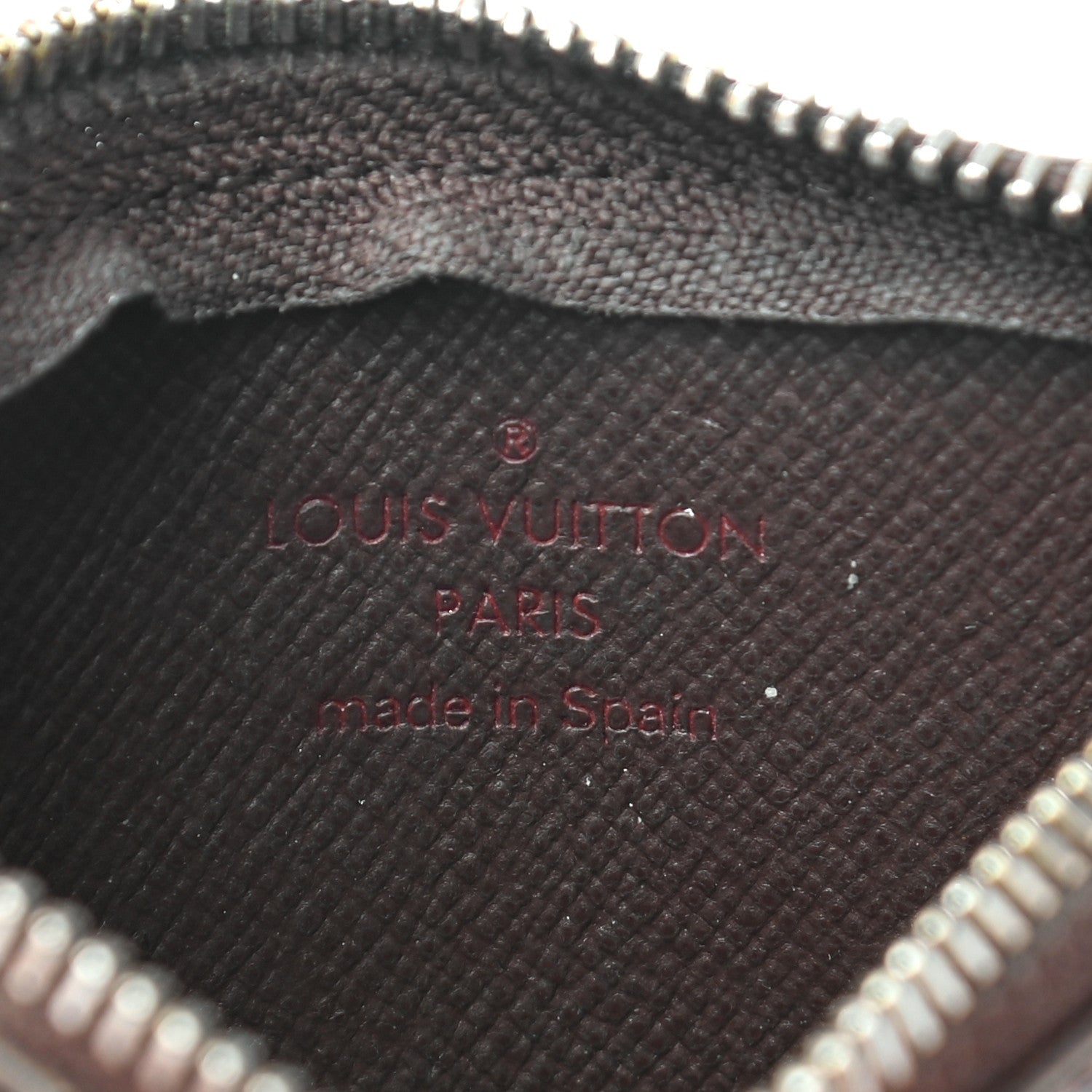 Louis Vuitton Damier Ebene Key Pouch 6 of 6