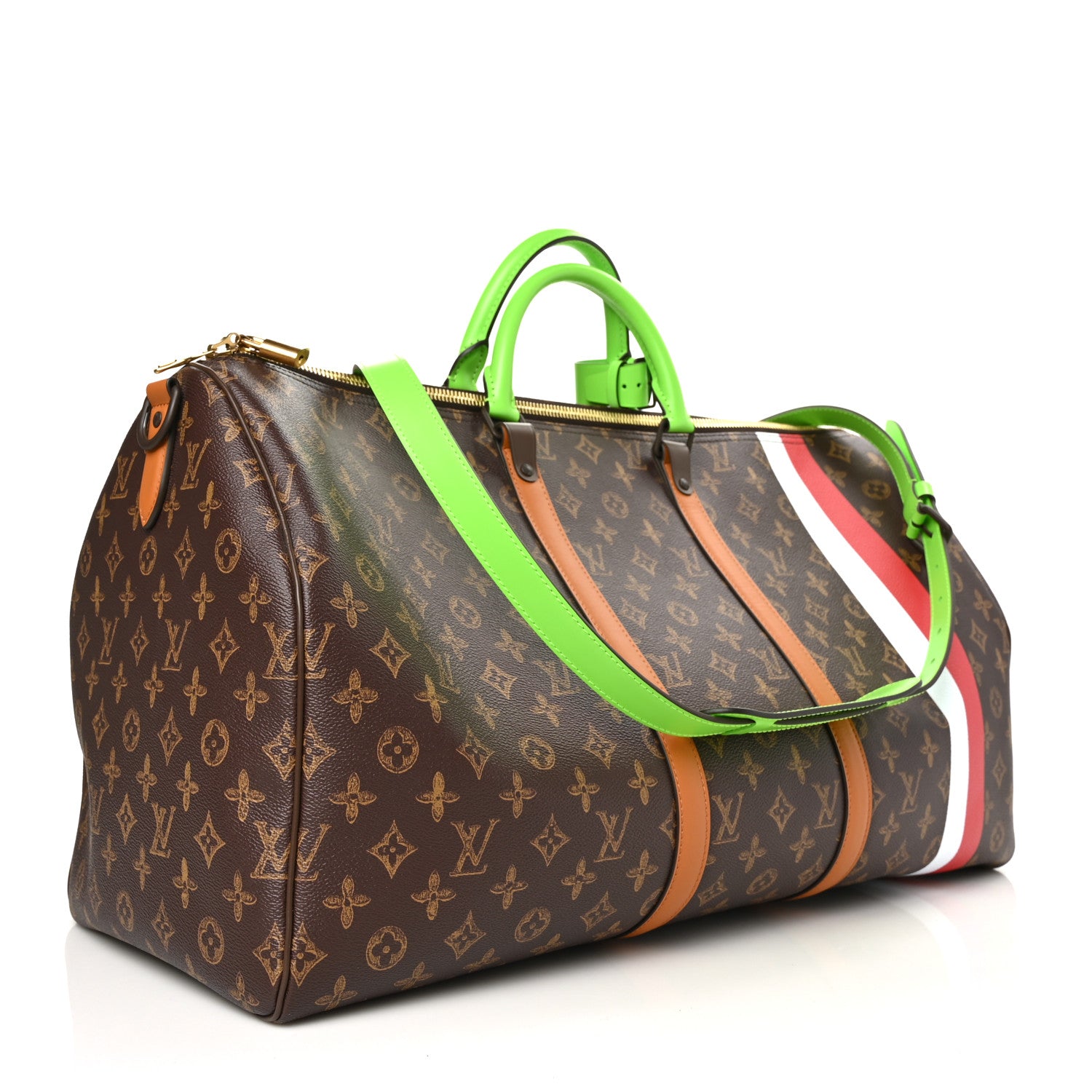 Louis Vuitton Monogram L’Œi N°7 Keepall Bandouliere 55 2 of 5