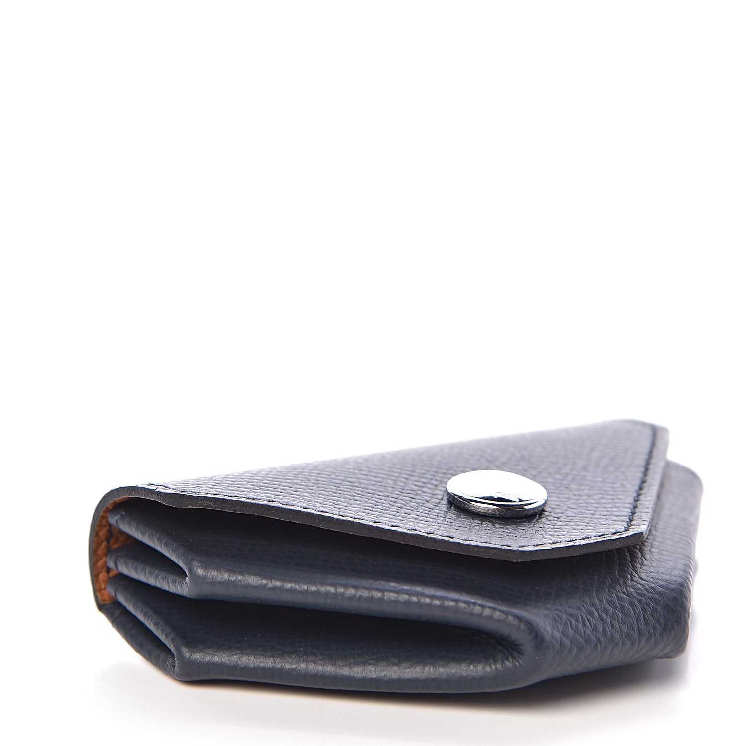 Hermes Epsom Verso 24 Change Purse Bleu Indigo Gold 4 of 7