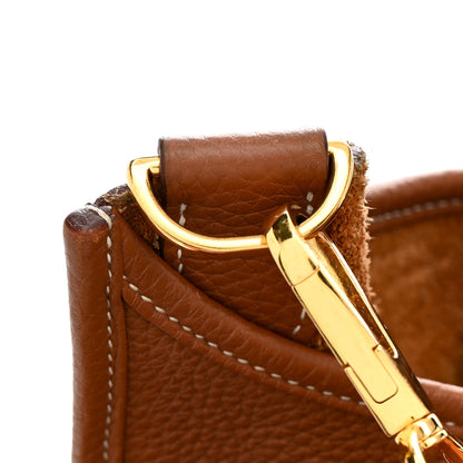 Hermes Taurillon Clemence Evelyne III GM Gold 5 of 15