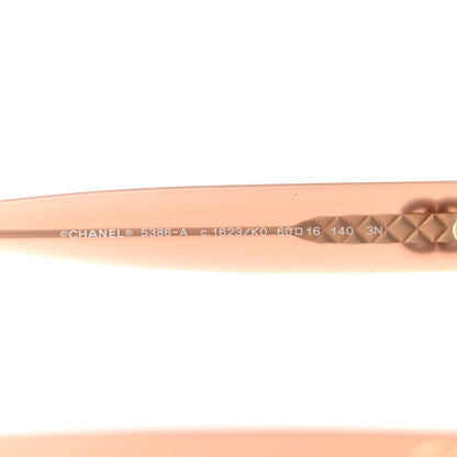 Chanel Acetate Butterfly CC Sunglasses 5386-A Pink 5 of 7