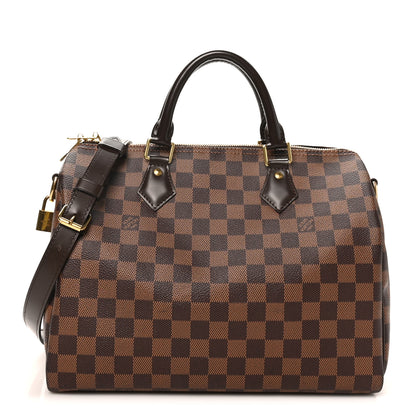 Louis Vuitton Damier Ebene Speedy Bandouliere 30 1 of 9
