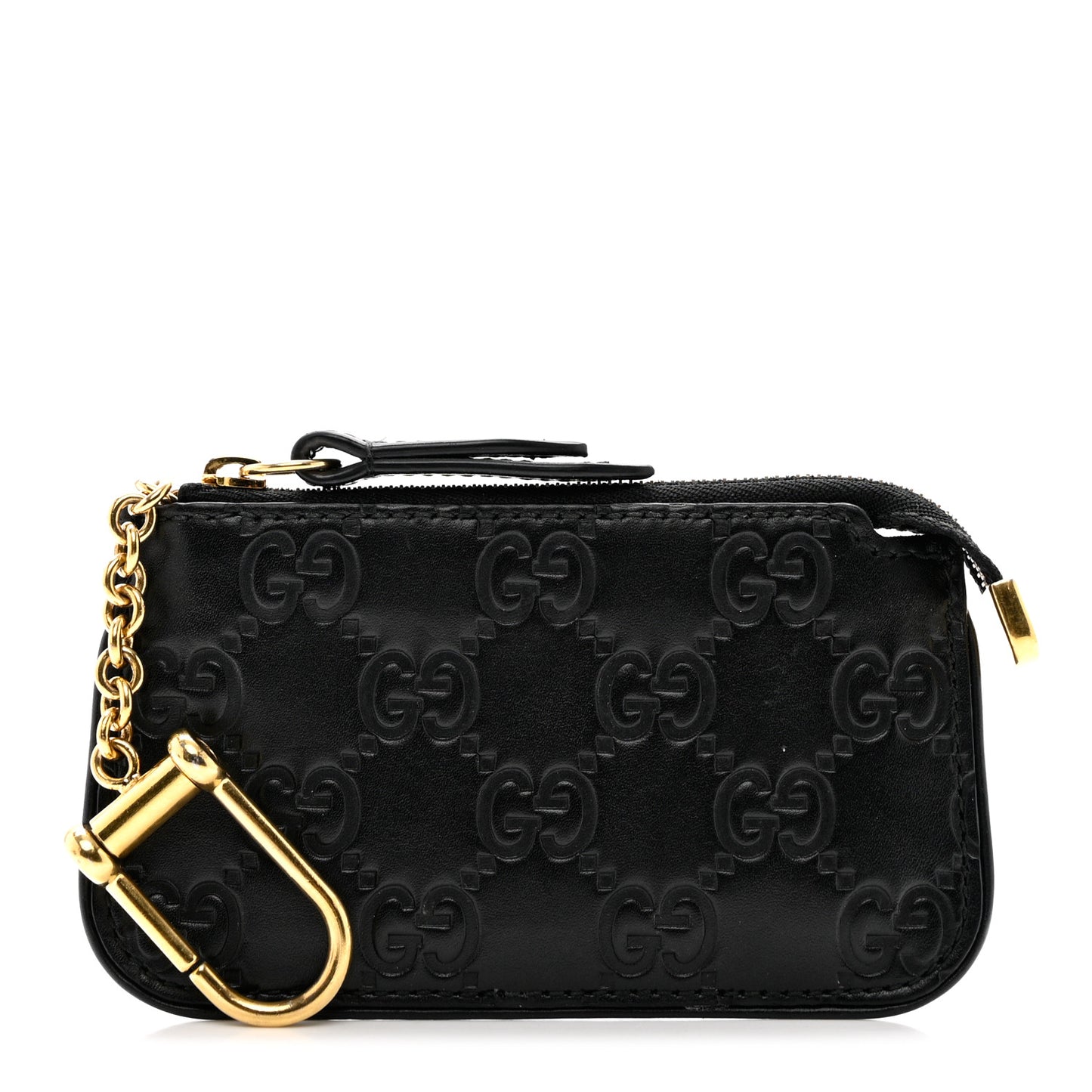 Guccissima Key Case Black