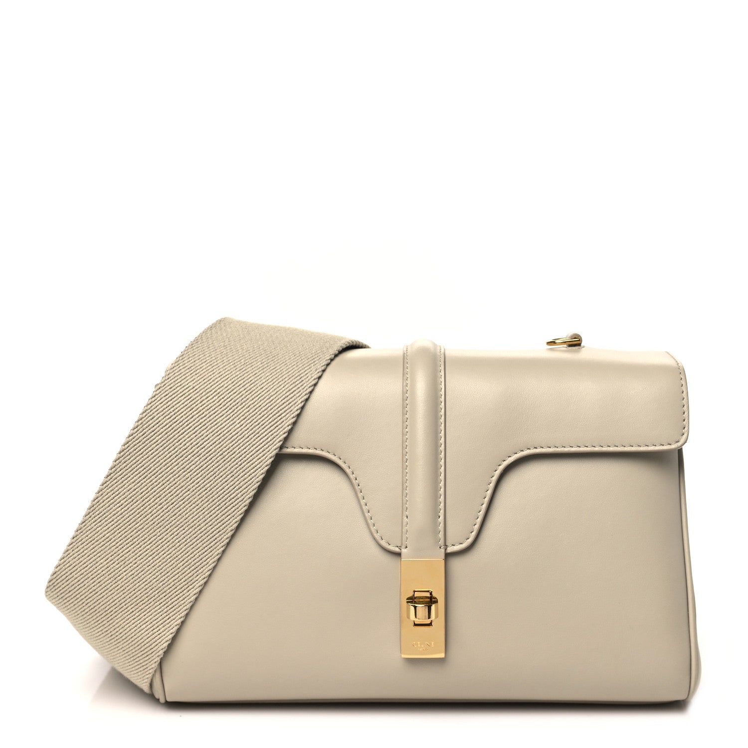 Celine Smooth Calfskin Teen Soft 16 Shoulder Bag Trench 1671165