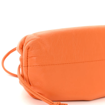 Bottega Veneta Butter Calfskin The Mini Pouch Light Orange 10 of 11