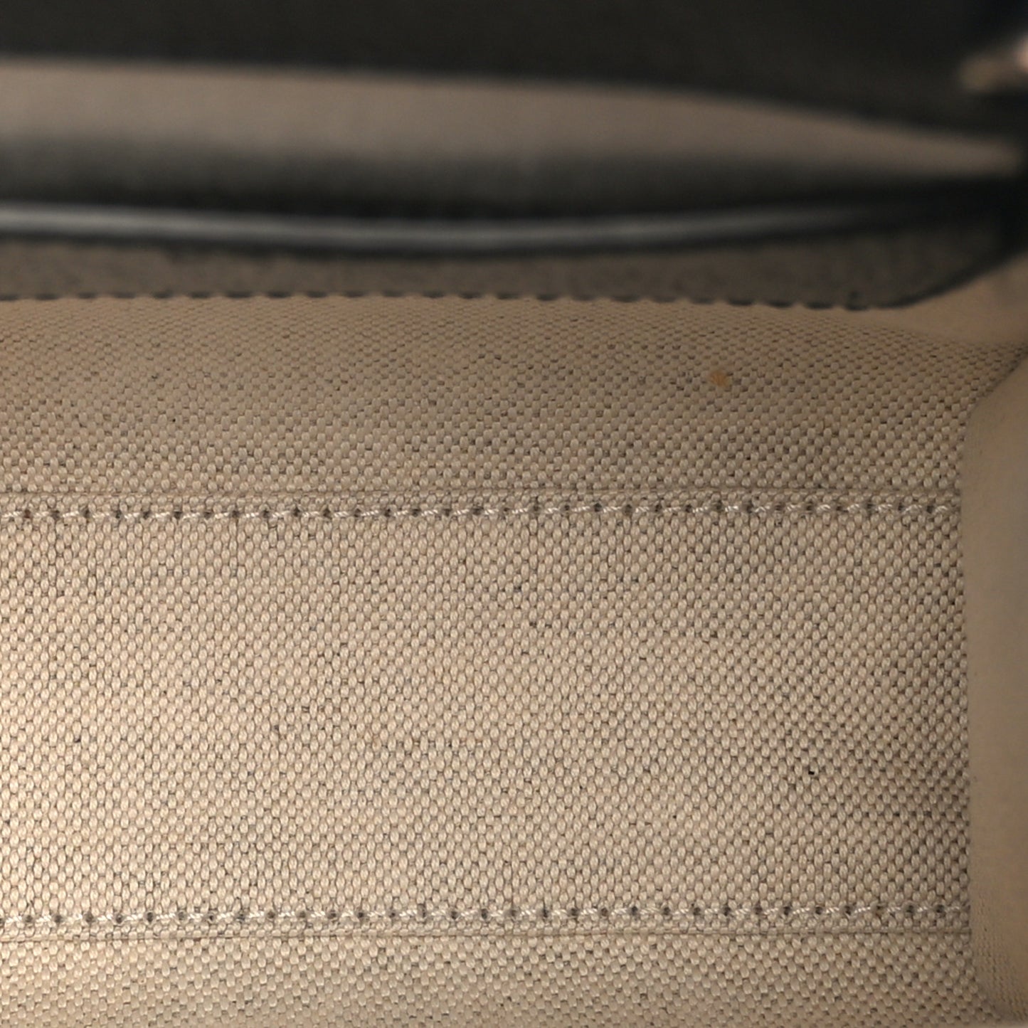 GG Supreme Monogram Textured Dollar Calfskin Mini Retro Interlocking G Tote Bag Beige Blue