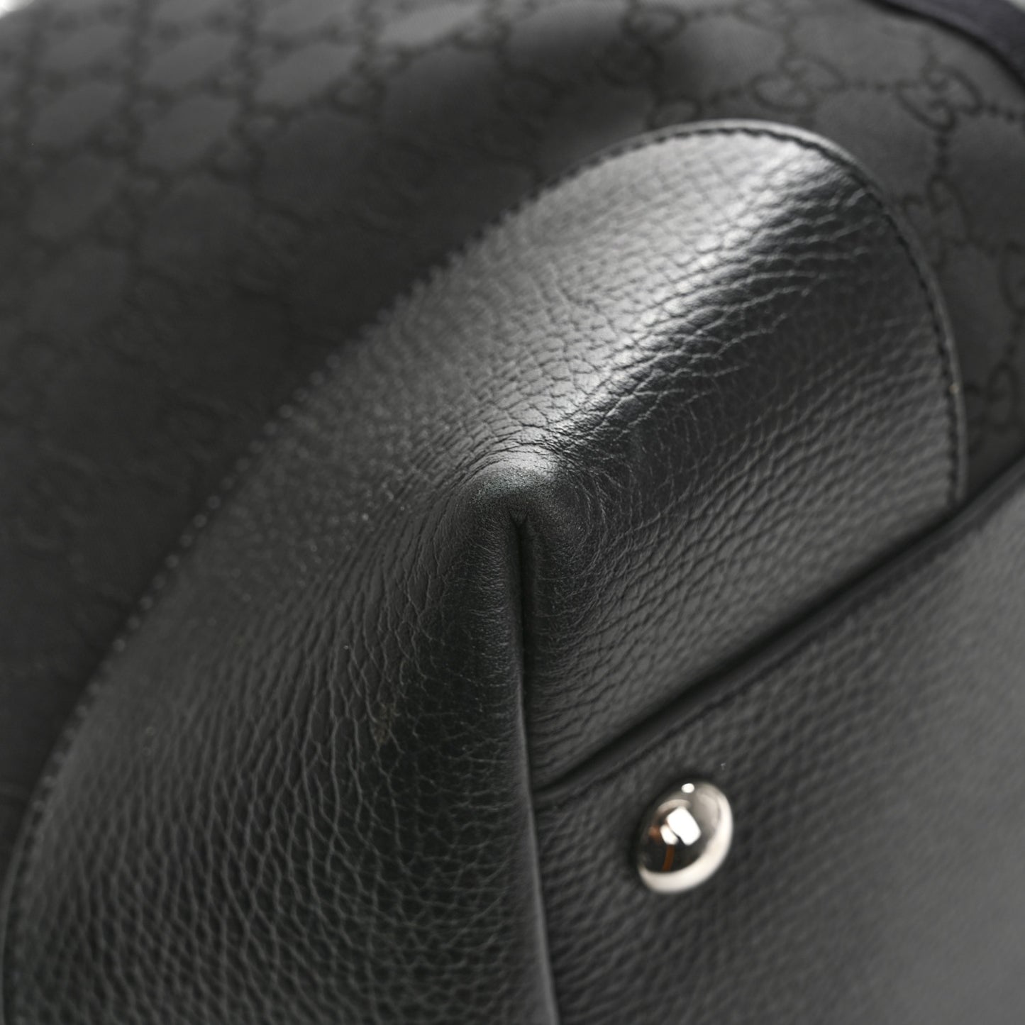 Nylon Monogram XL Duffle Bag Black