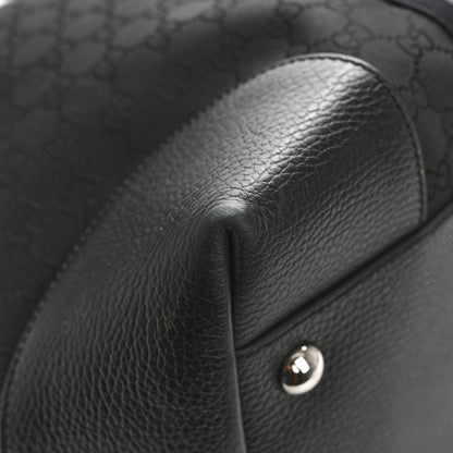 Gucci Nylon Monogram XL Duffle Bag Black 11 of 12