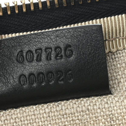 Gucci Microguccissima GG Wristlet Pouch Black 6 of 6