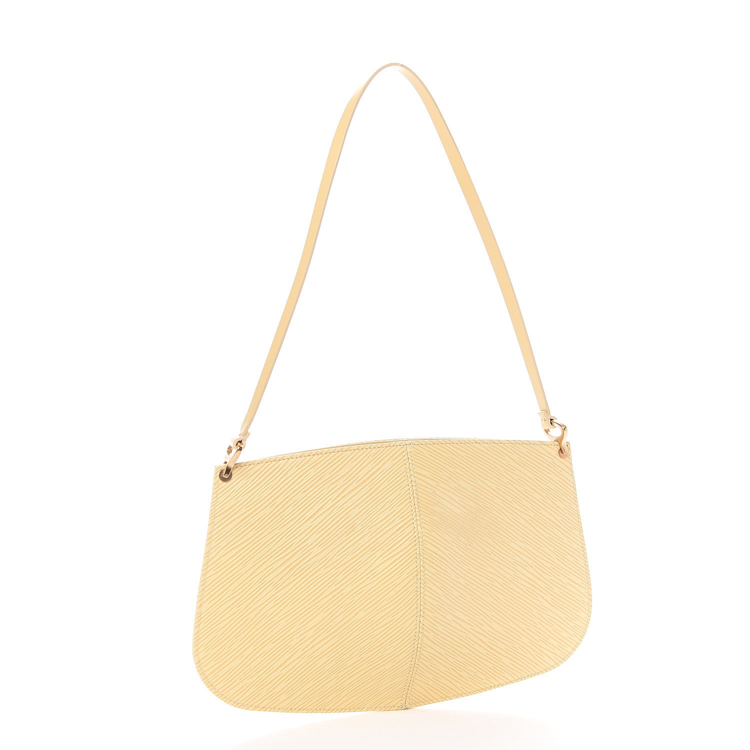 Louis Vuitton Epi Demi Lune Pochette Vanilla 2 of 10