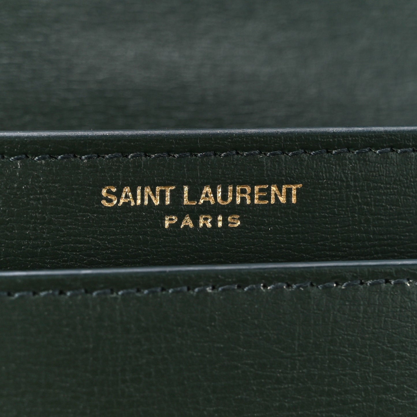 Calfskin Medium Monogram Sunset New Vert Fonce