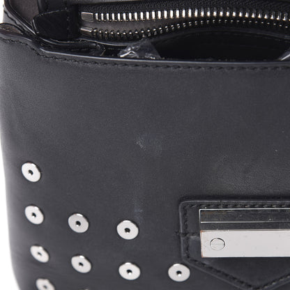 Alexander Wang Lambskin Small Eyelets Marion Tote Black Silver Hardware 12 of 16