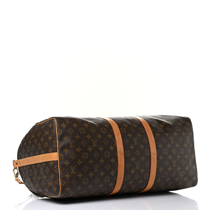 Louis Vuitton Monogram Keepall Bandouliere 55 4 of 18
