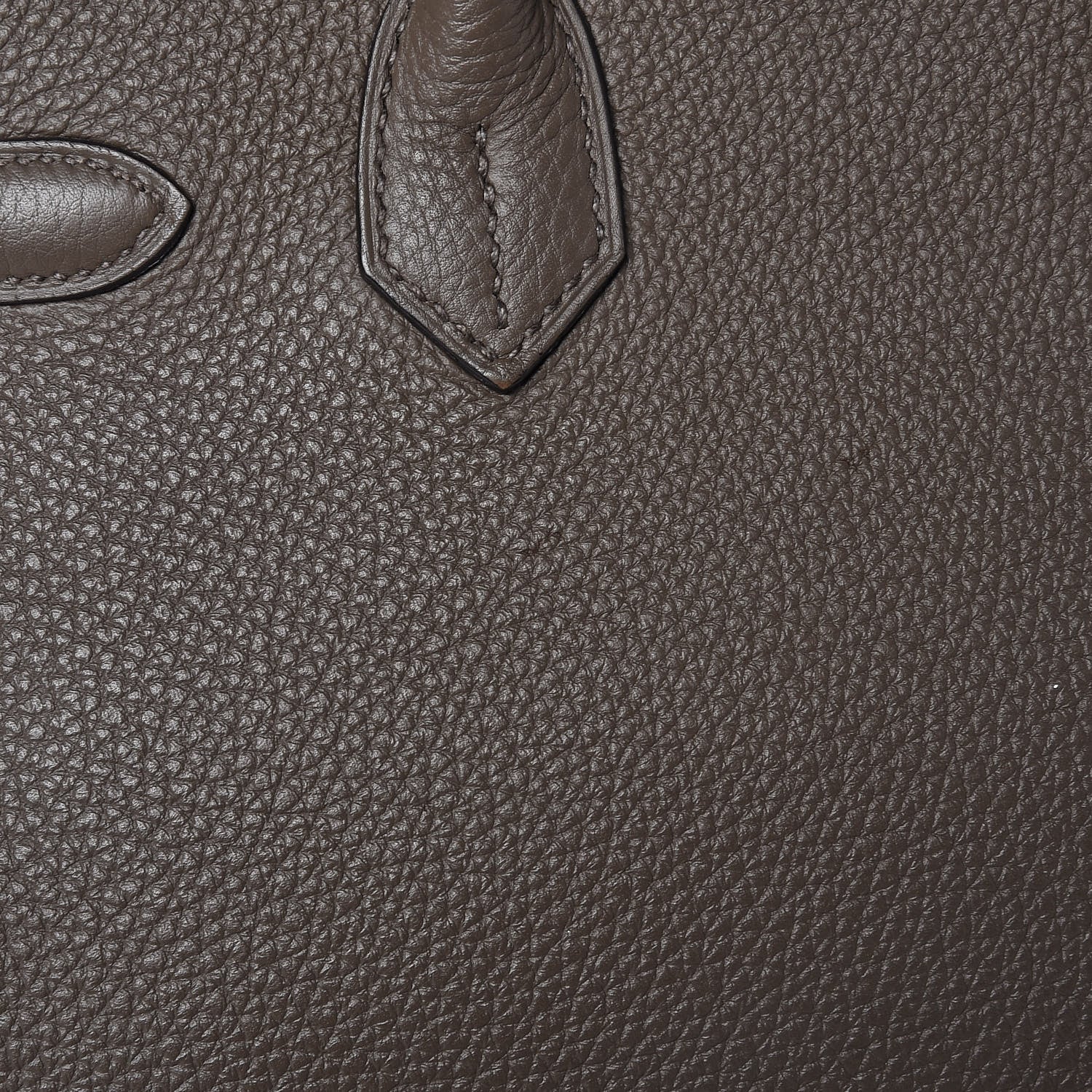 Hermes Togo Birkin 30 Etain 41 of 43