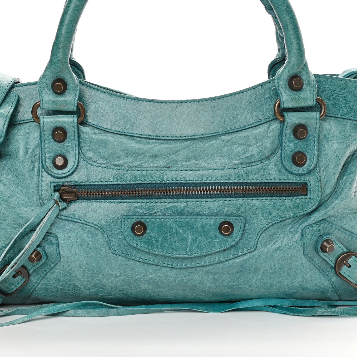 Balenciaga Agneau Classic Hardware Hardware First Vert Sauge 8 of 18