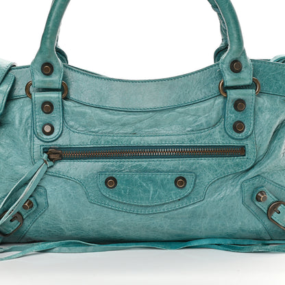 Balenciaga Agneau Classic Hardware Hardware First Vert Sauge 8 of 18