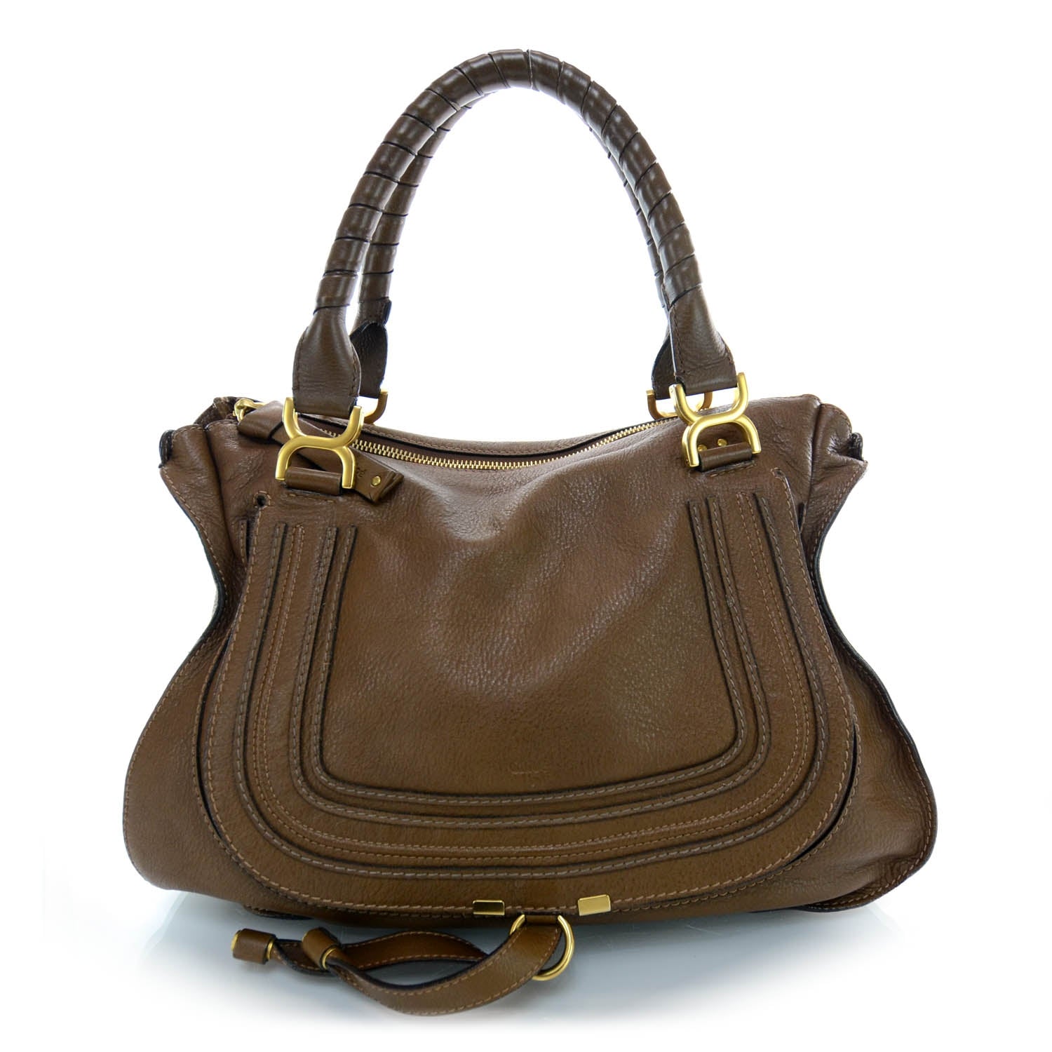 Chloe Leather Large Marcie Satchel 1 of 8