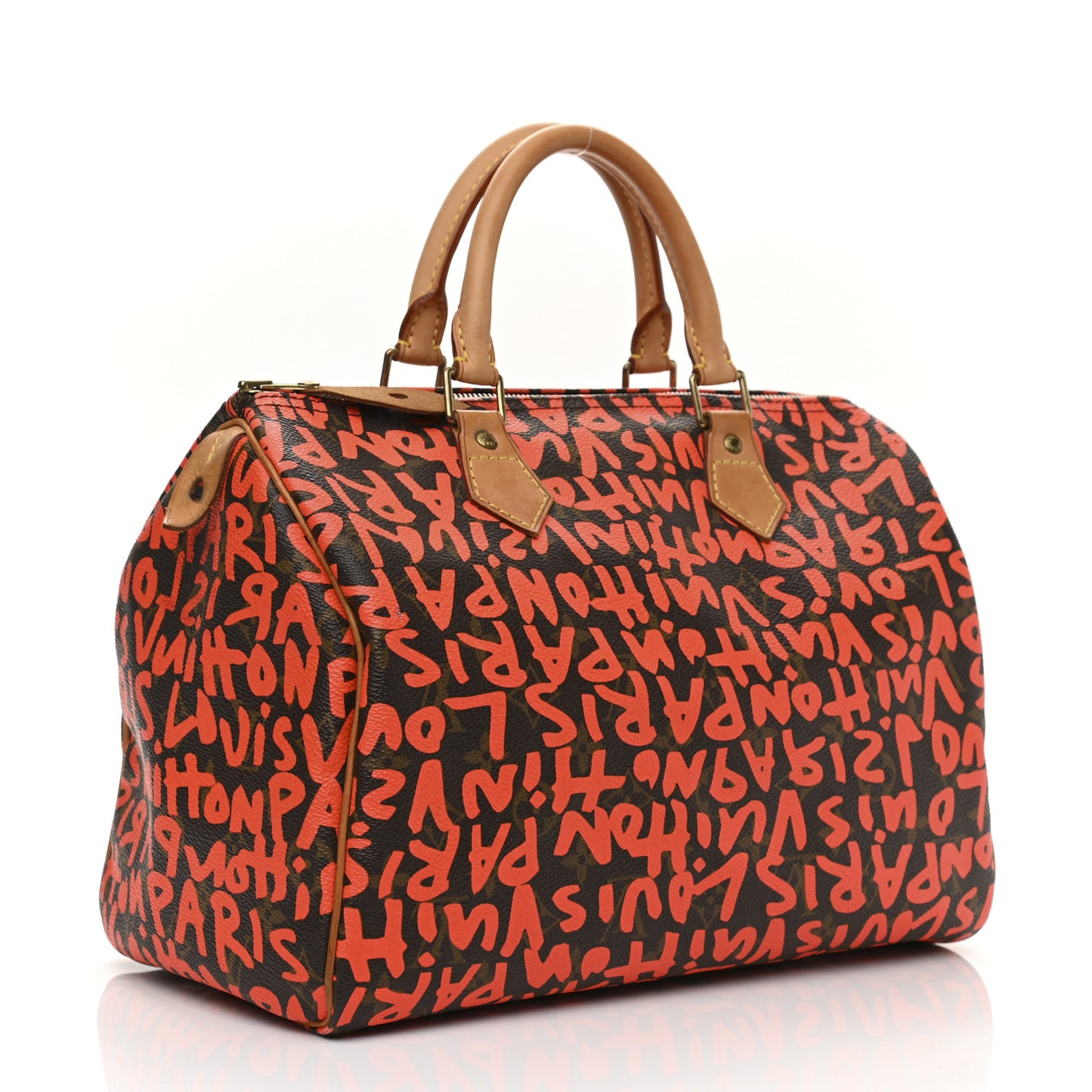 Monogram Graffiti Speedy 30 Orange