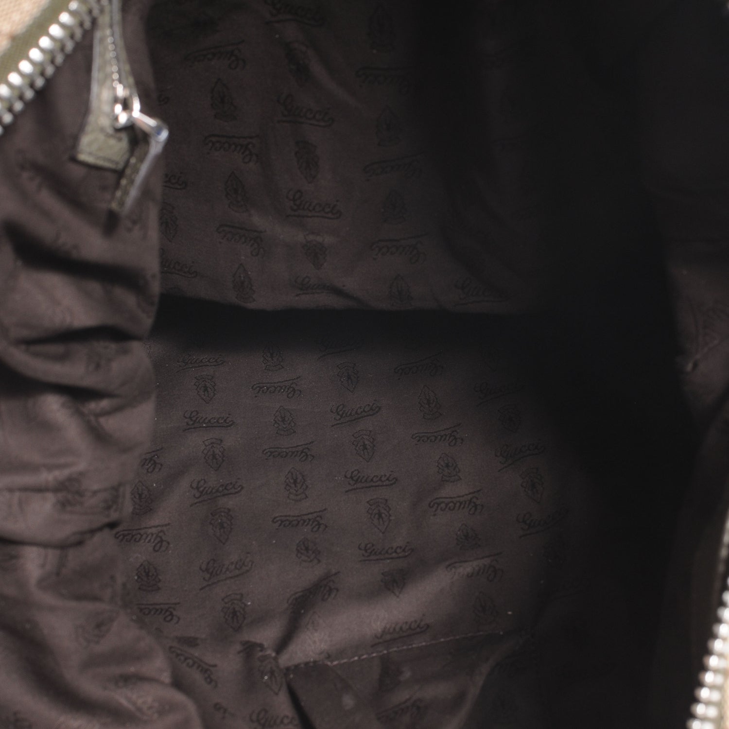 Gucci Monogram Bamboo Bar Large Tote 5 of 8