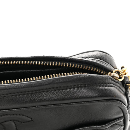 Chanel Lambskin Quilted Tassel Camera Case Black 12 of 13