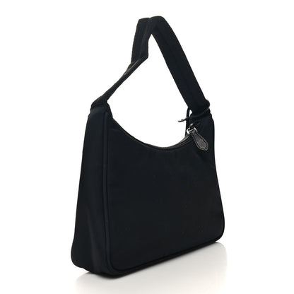 Prada Tessuto Nylon Mini Re-Edition 2000 Bag Black 3 of 9