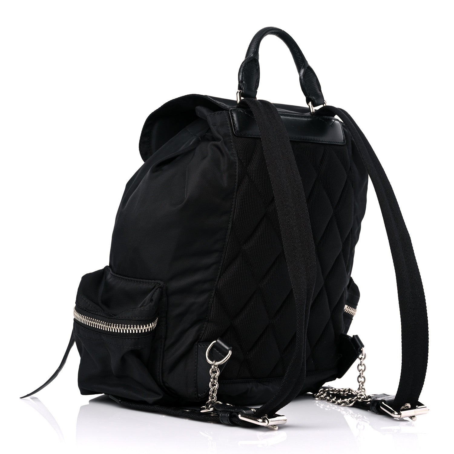 Burberry Nylon Small Crossbody Rucksack Backpack Black 3 of 16