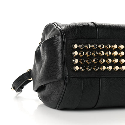 Alexander Wang Pebbled Lambskin Rocco Black Antique Brass Hardware 8 of 9