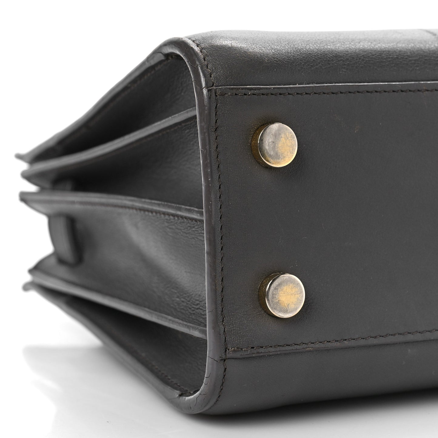 Calfskin Nano Sac De Jour Fog
