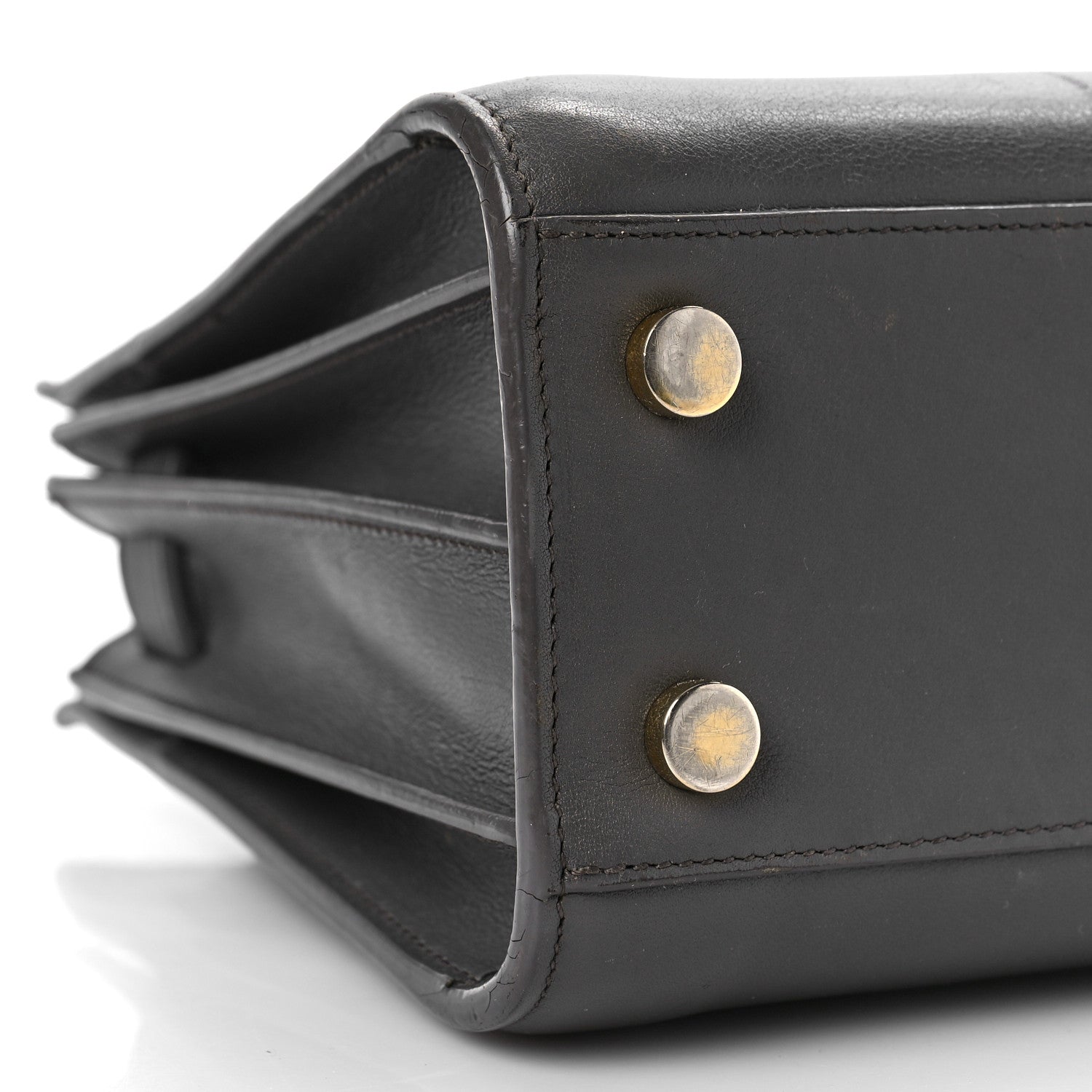 Saint Laurent Calfskin Nano Sac De Jour Fog 7 of 16