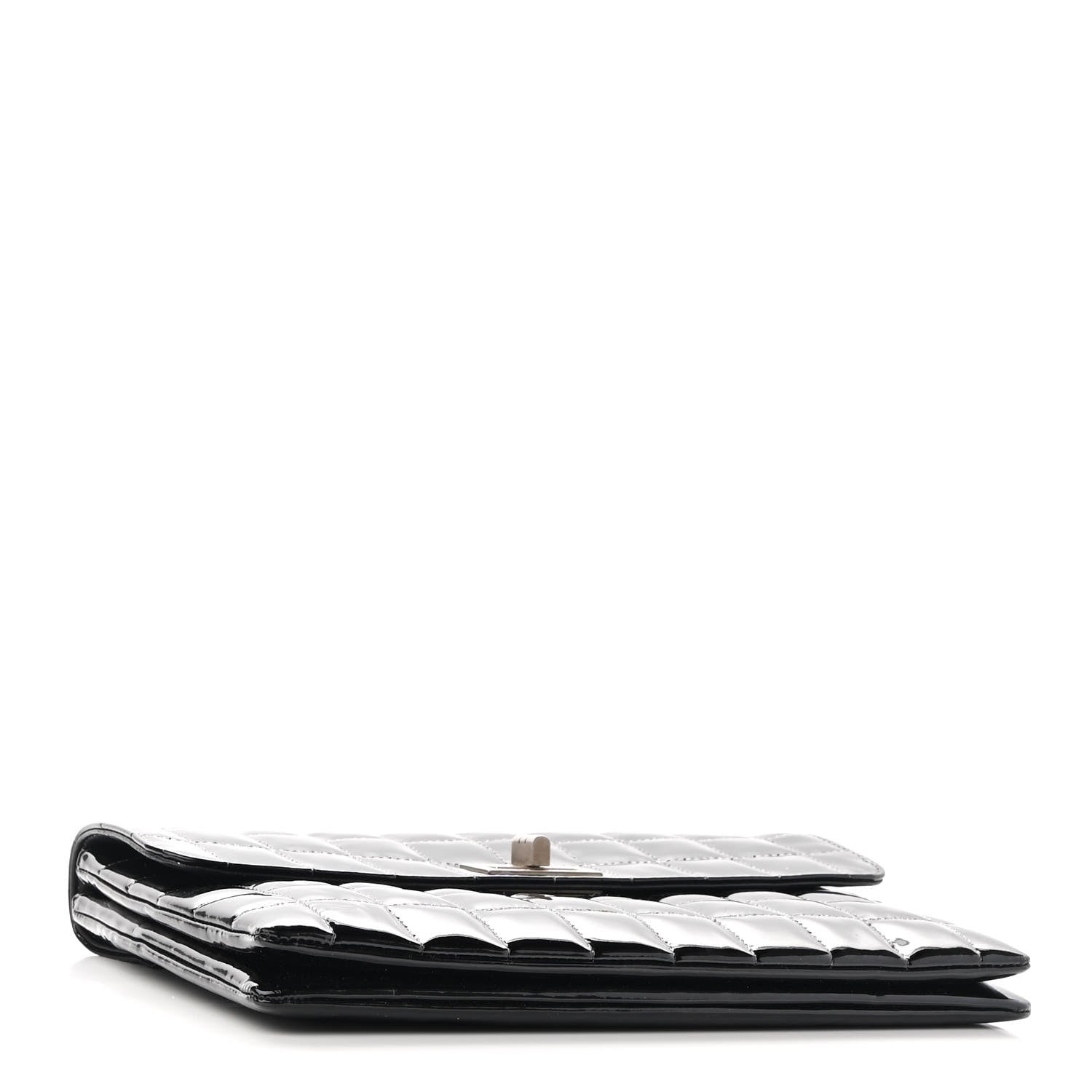 Chanel Patent Chocolate Bar Reissue Single Flap Black 4 of 9