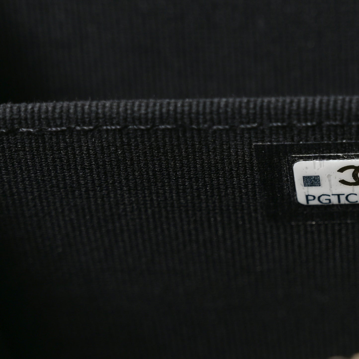 Caviar Quilted Studded CC Zip Card Holder Black