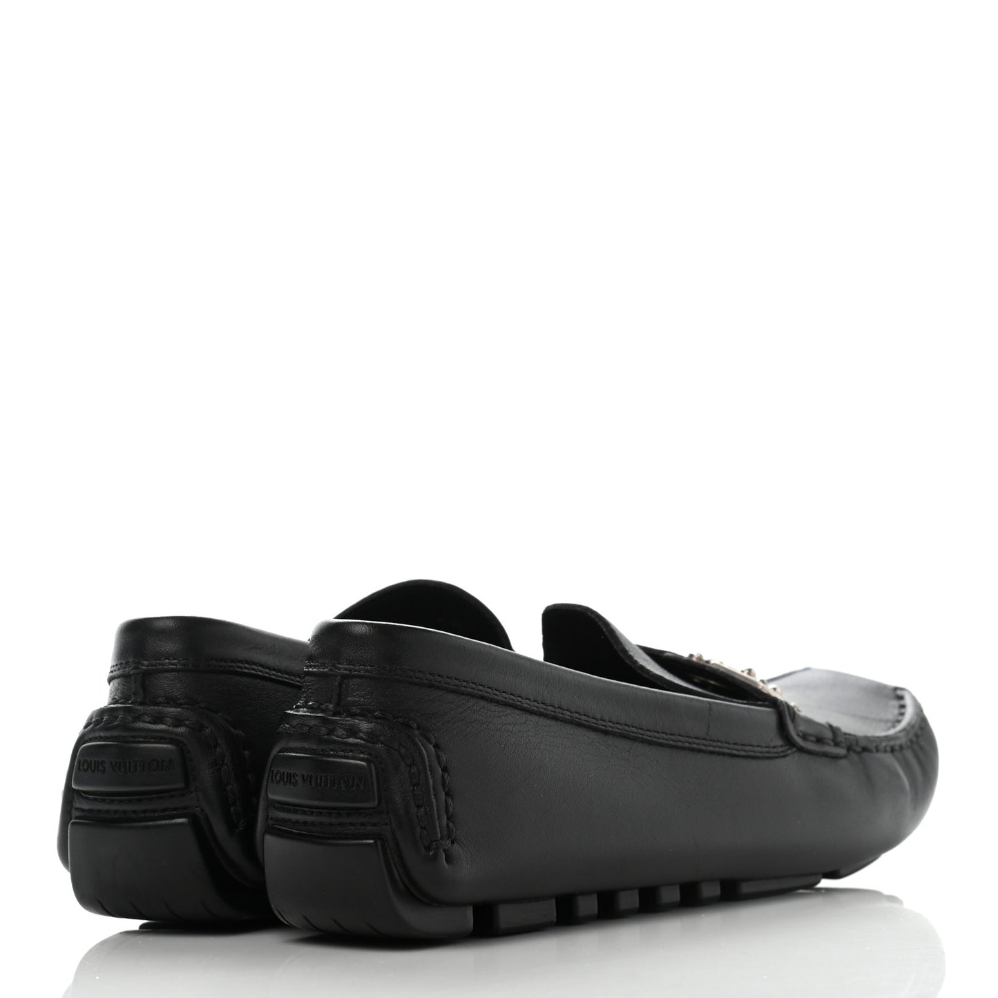 Calfskin Lombok Mocassin Loafers 36 Black