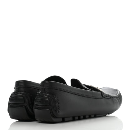 Louis Vuitton Calfskin Lombok Mocassin Loafers 36 Black 4 of 12
