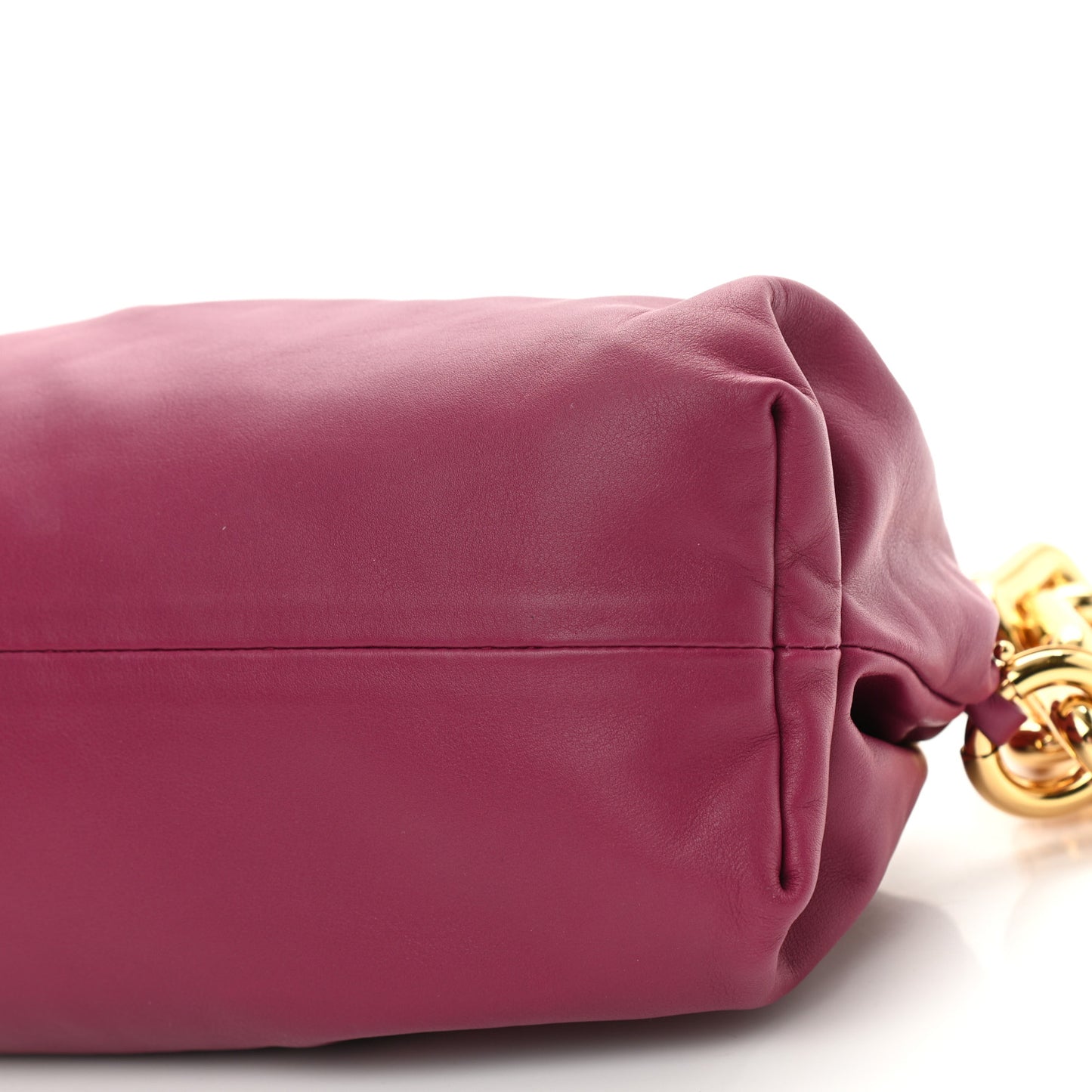 Calfskin The Pouch Chain Cinnabar