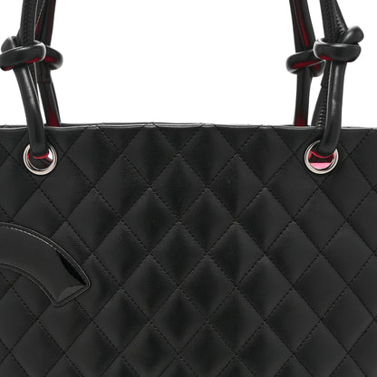 Chanel Calfskin Quilted Large Cambon Tote Black 8 of 10