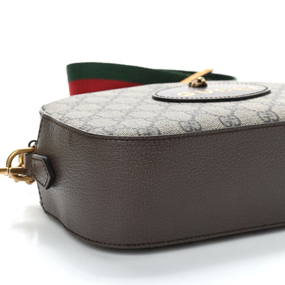 Gucci GG Supreme Monogram Web Neo Vintage Shoulder Bag Beige New Acero Crop 10 of 11