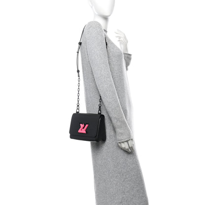 Louis Vuitton Epi Twist Shoulder Bag PM Black Pink 2 of 10