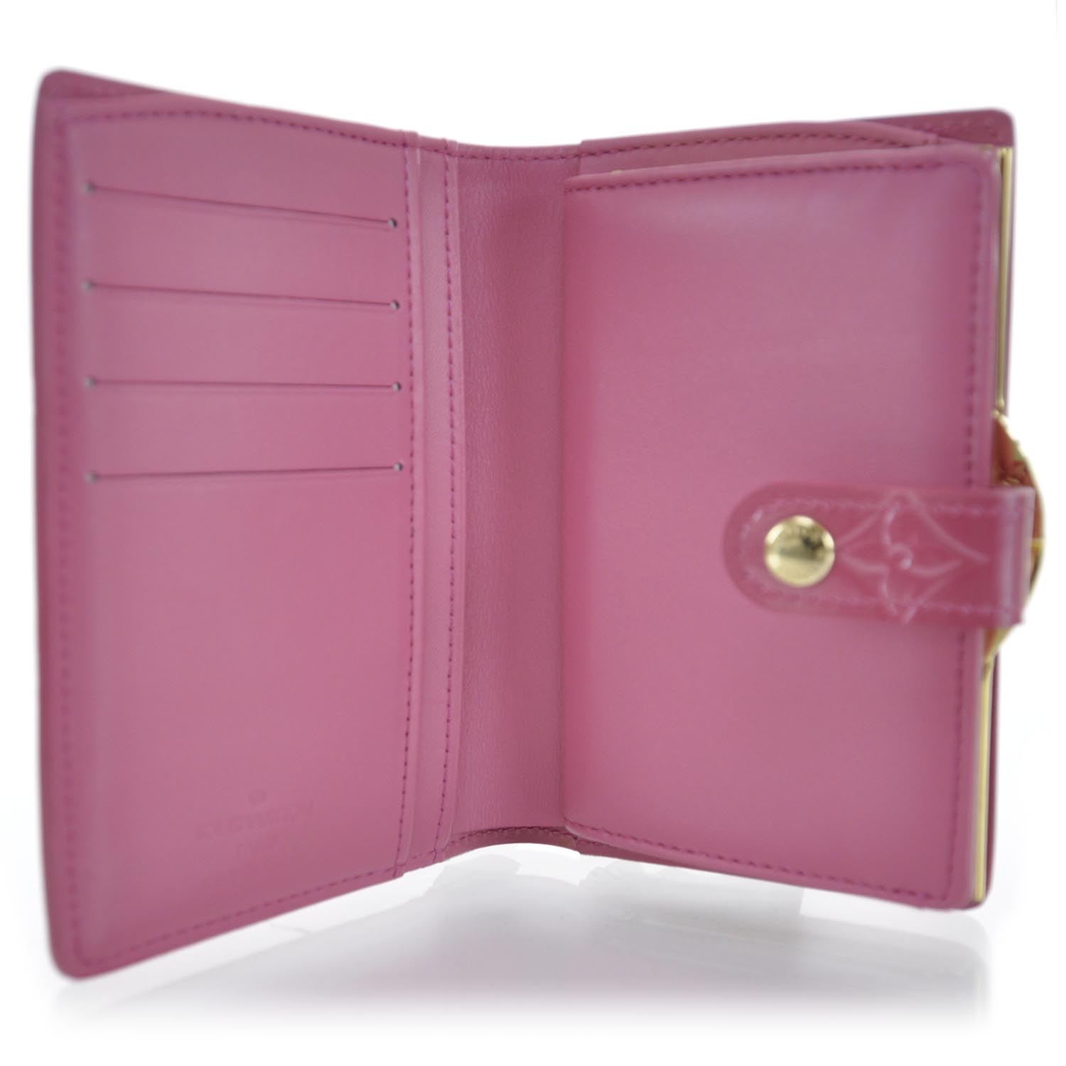 Louis Vuitton Vernis French Purse Framboise 6 of 10