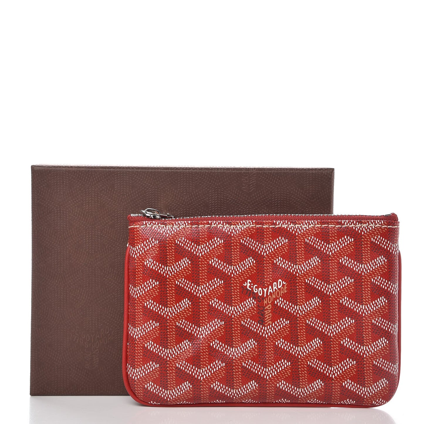 Goyardine Mini Senat Pochette Red