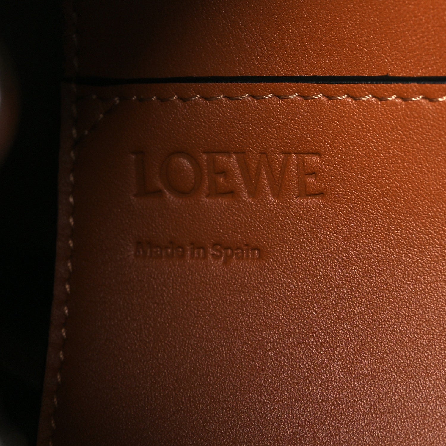 Loewe Calfskin Fortune Hobo Tan 6 of 9