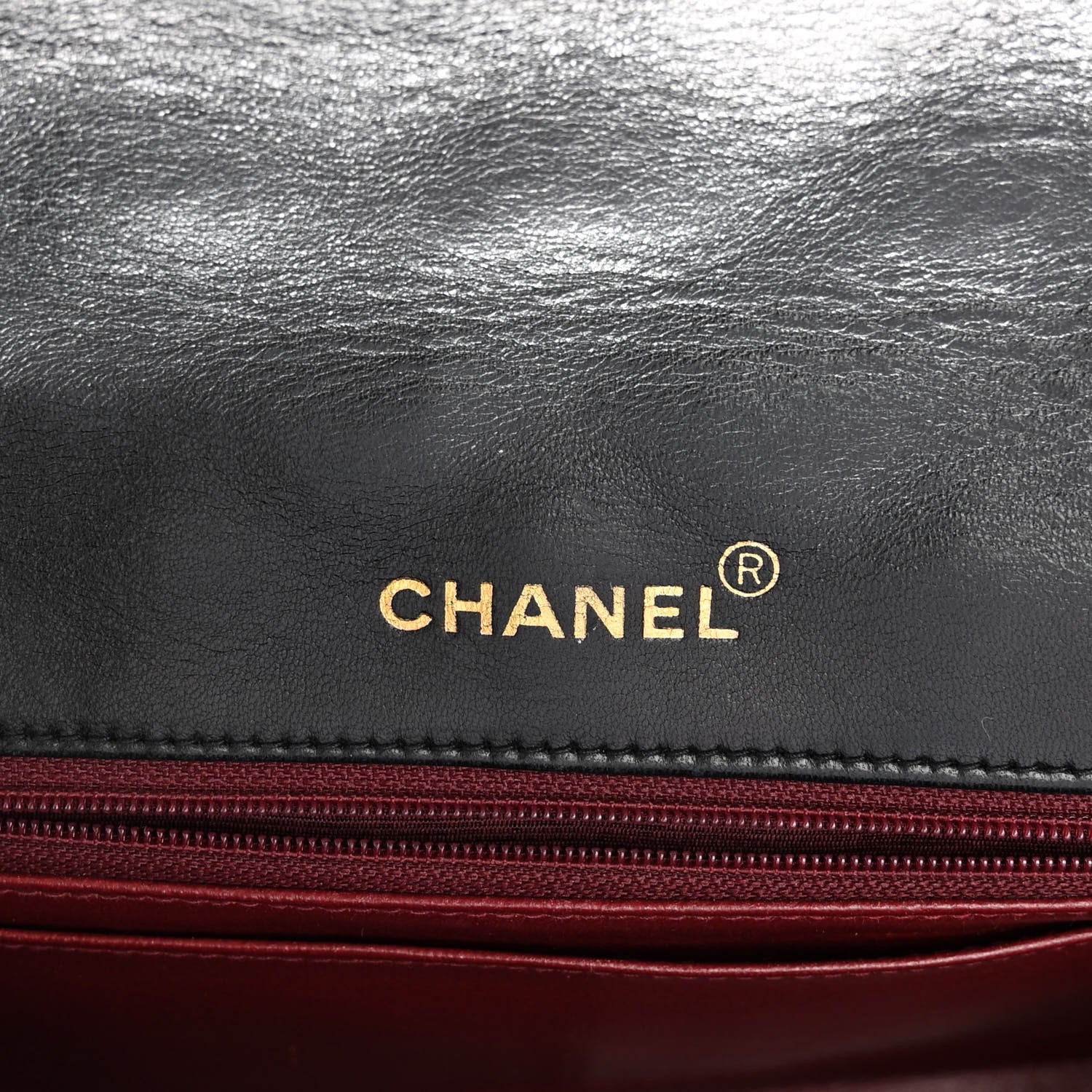 Chanel Lambskin Quilted Medium Single Flap Black 6 of 10