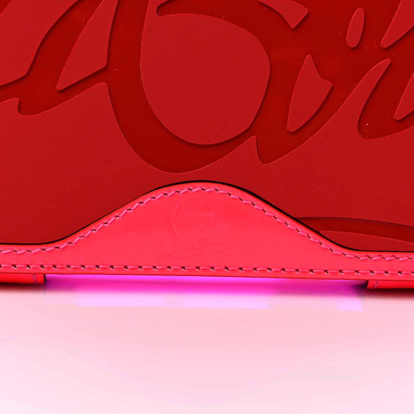 PVC Spikes East West Cabata Tote Pink