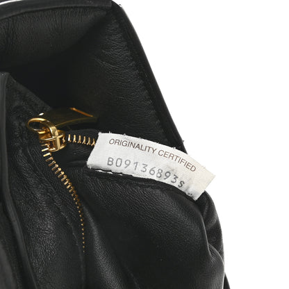 Bottega Veneta Lambskin Maxi Intreccio Padded Chain Cassette Crossbody Bag Black 7 of 12