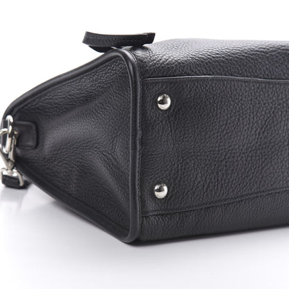 Prada Vitello Daino Shopping Satchel Black 10 of 12