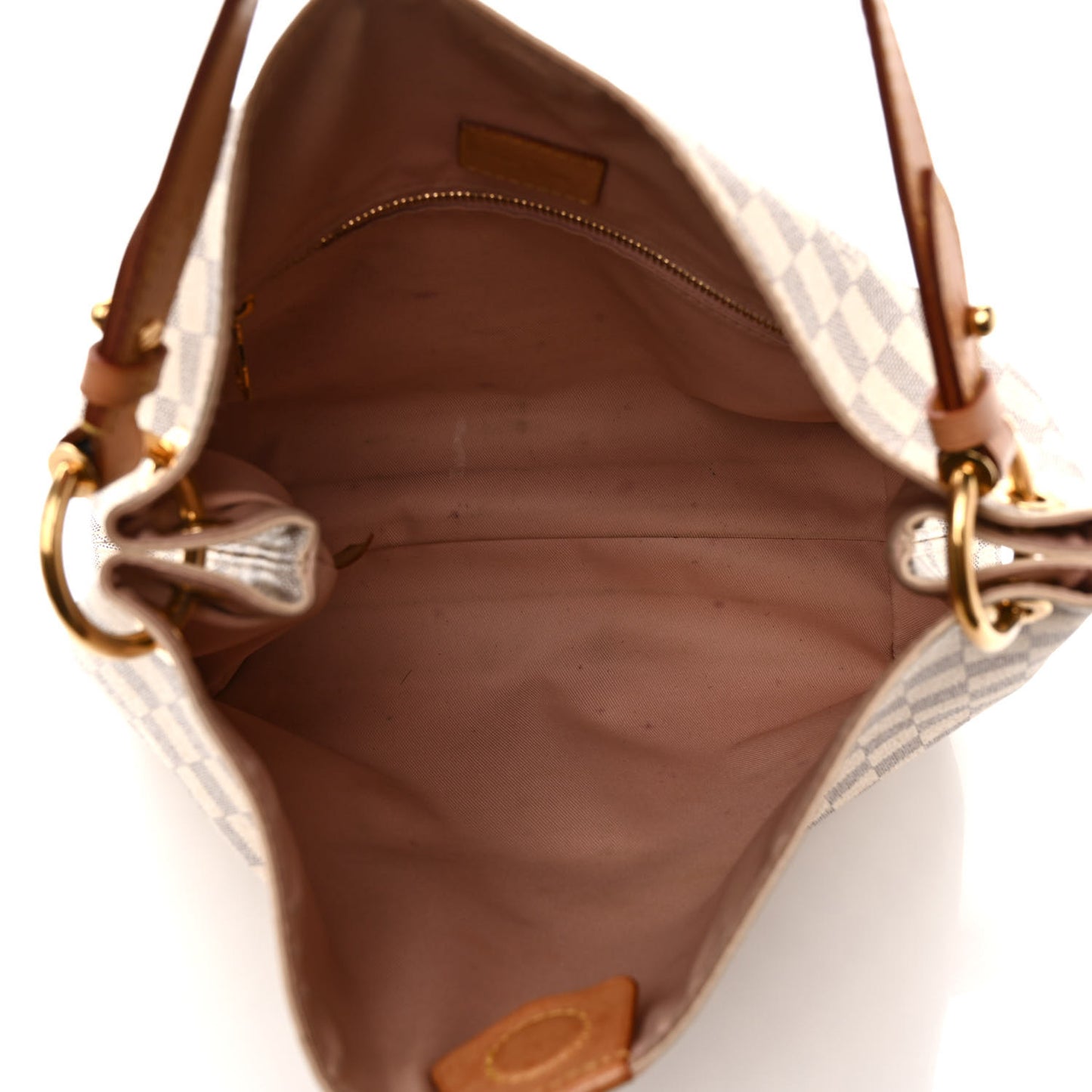 Damier Azur Graceful PM Rose Ballerine