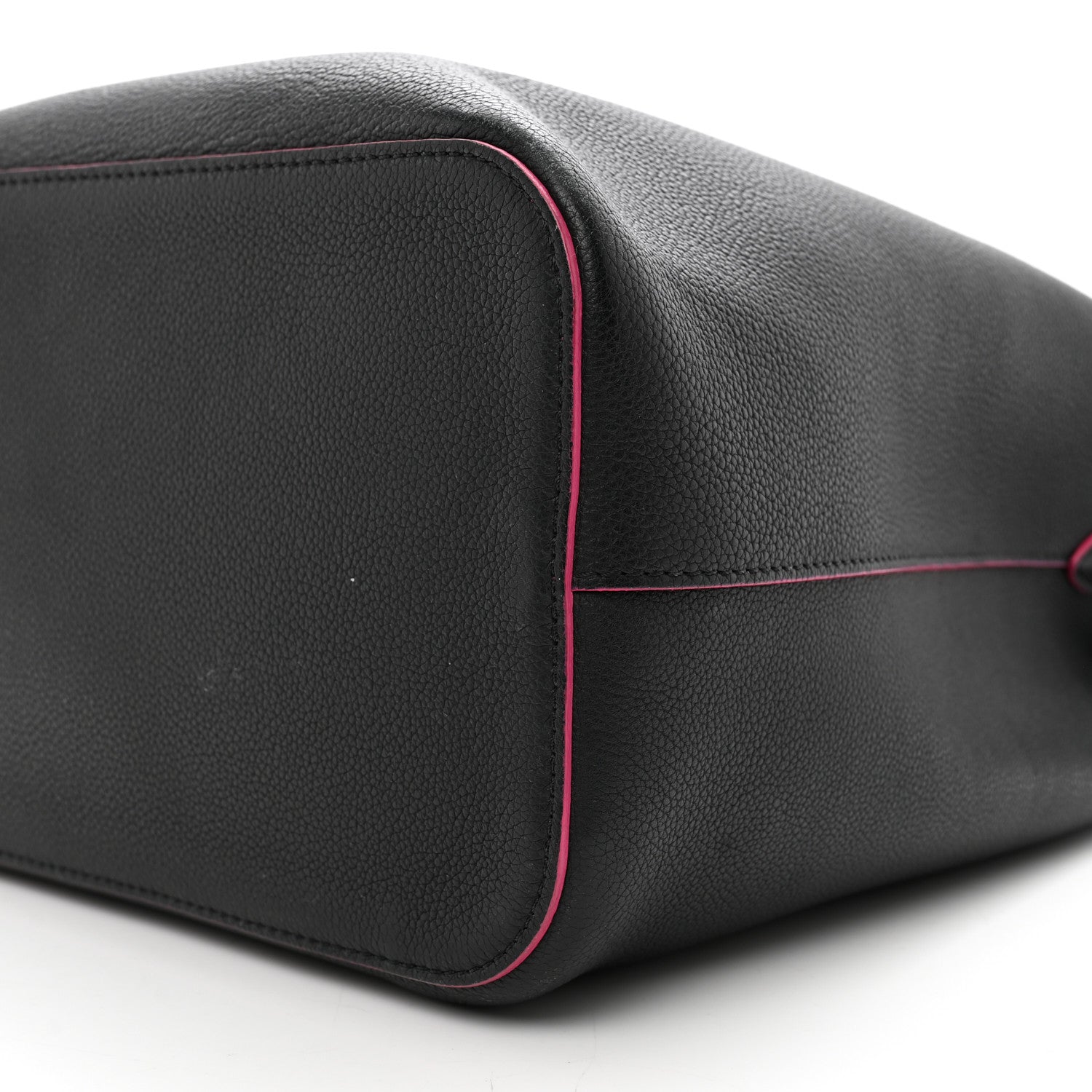 Louis Vuitton Calfskin Lockme Bucket Black 9 of 9