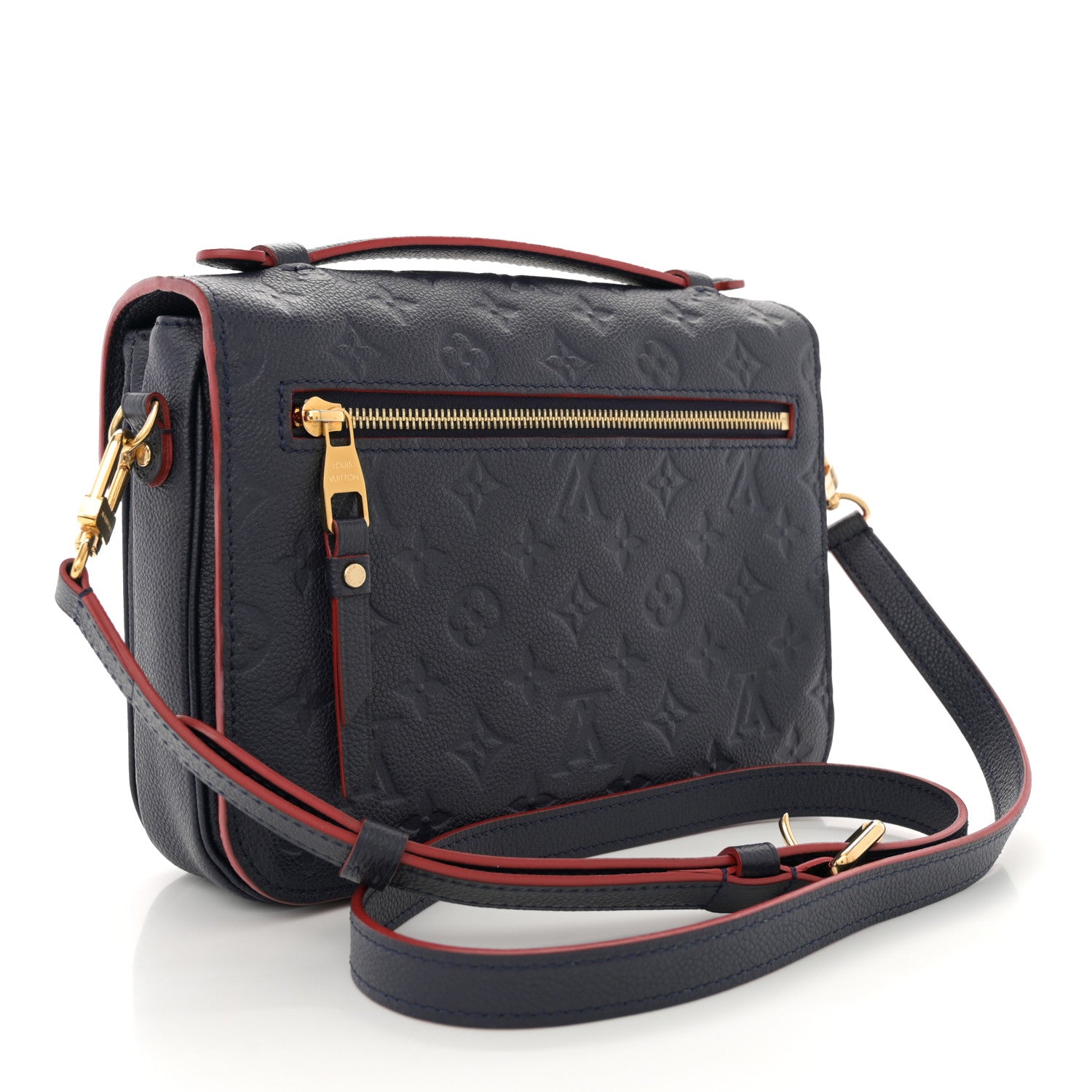 Louis Vuitton Empreinte Pochette Metis Marine Rouge 3 of 11