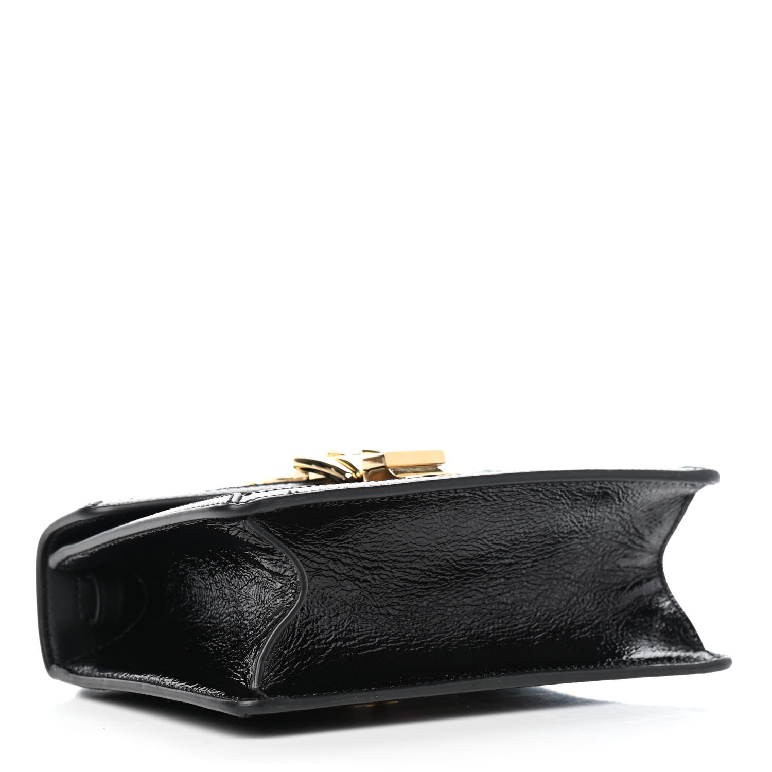 Gucci Velvet GG Monogram Mini Sylvie Top Handle Bag Black 3 of 8